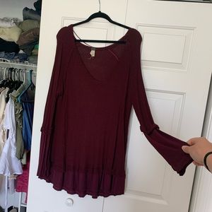 Oversized free people sweater